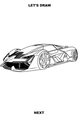 Draw Cars Concept android App screenshot 0