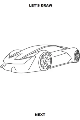 Draw Cars Concept android App screenshot 2