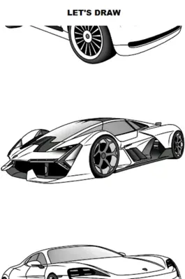 Draw Cars Concept android App screenshot 7